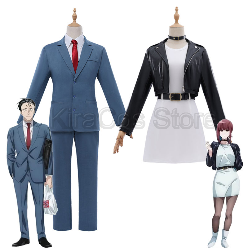 Anime Cosplay Couple - 슈퍼마켓 뒤에 흡연하는 두 사람 코스프레