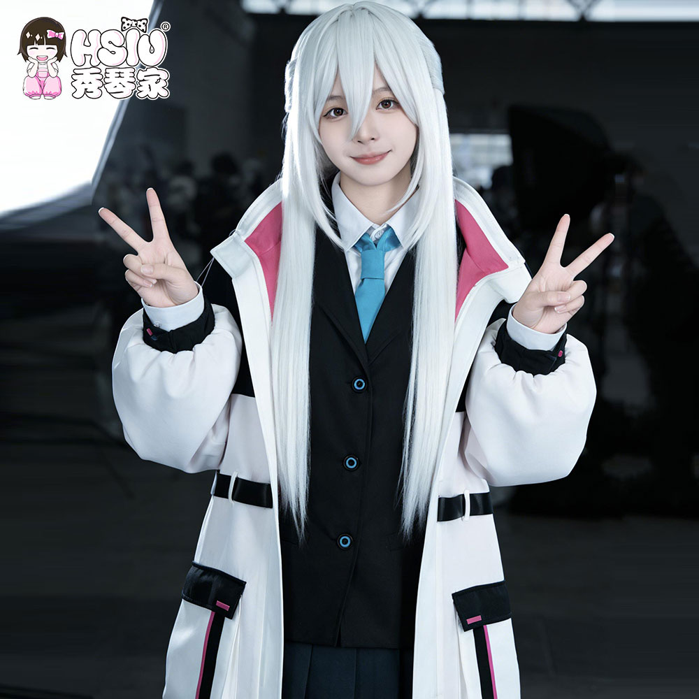 Anime Cosplay Blue Hair - 블루 아카이브 케이 코스프레 의상 가발