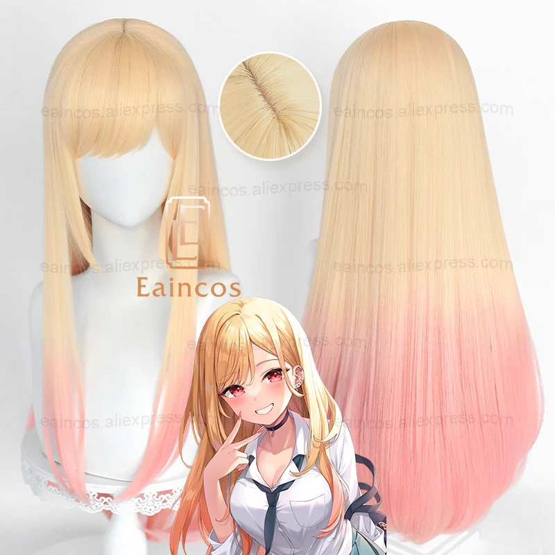 Kitagawa Anime Cosplay - 애니메이션 마린 키타가와 코스프레 가발 80cm