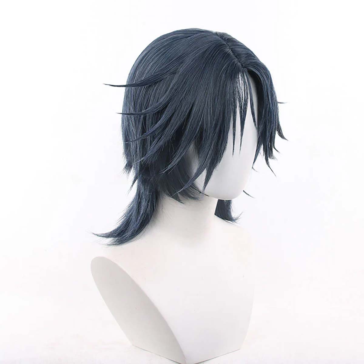 남성용 애니메이션 링크 클릭 제이 리 코스프레 가발 짧 - Anime Cosplay Blue Hair 리뷰 및 가격