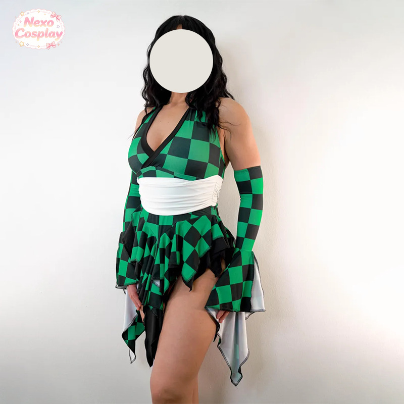 젠더 벤드 탄지로 카마도 수영복 코스프레 의상 할로윈  - Anime Cosplay Jumpsuit 리뷰 및 가격