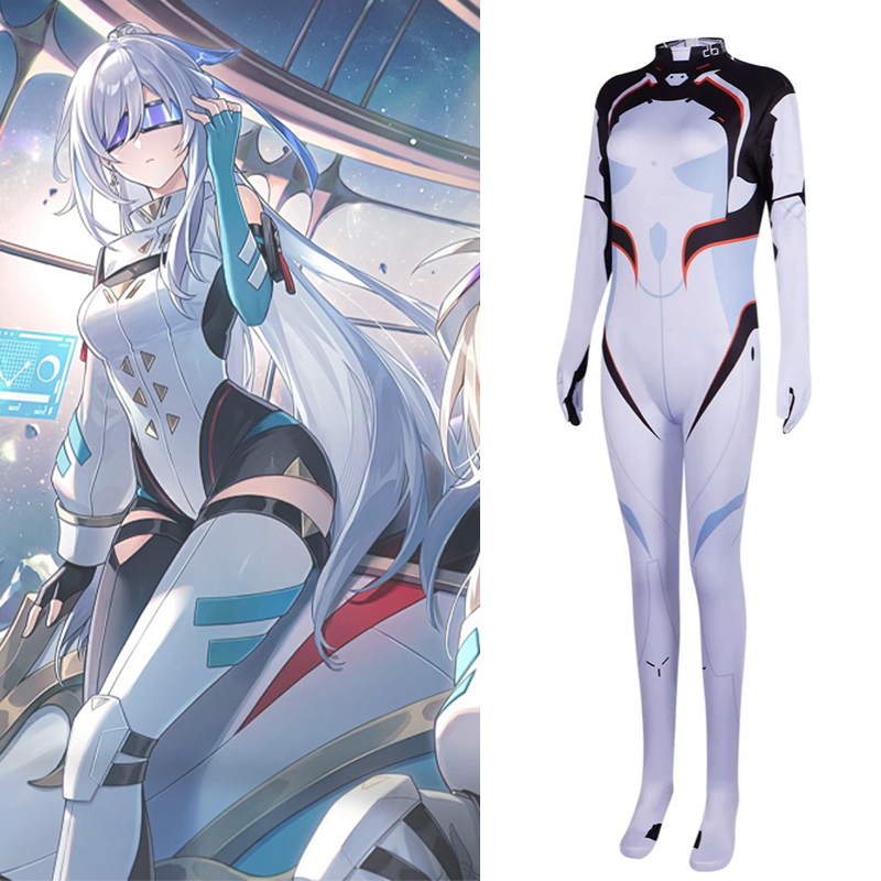 Anime Honkai 스타 레일 코스프레 반딧불 전투 - Anime Cosplay Jumpsuit 리뷰 및 가격