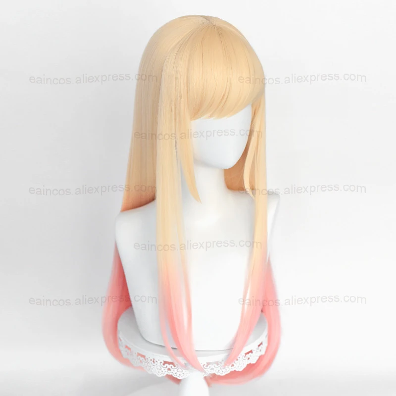 애니메이션 마린 키타가와 코스프레 가발 80cm 긴 스 - Kitagawa Anime Cosplay 리뷰 및 가격