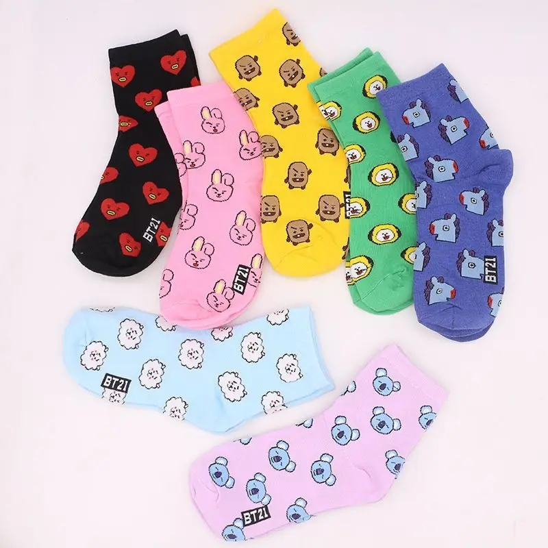 BT21 코야, RJ, 쿠키, 슈키, 타타, 종아리 중 - Anime Cosplay Couple 리뷰 및 가격